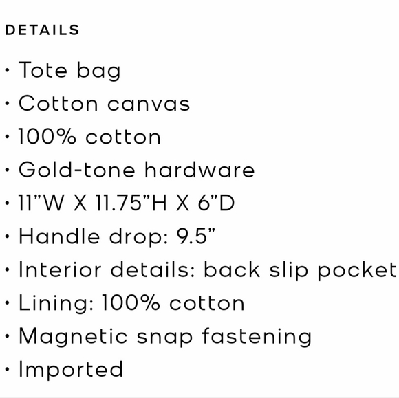 Michael Kors Jane Large Canvas Tote - Picture 5 of 5